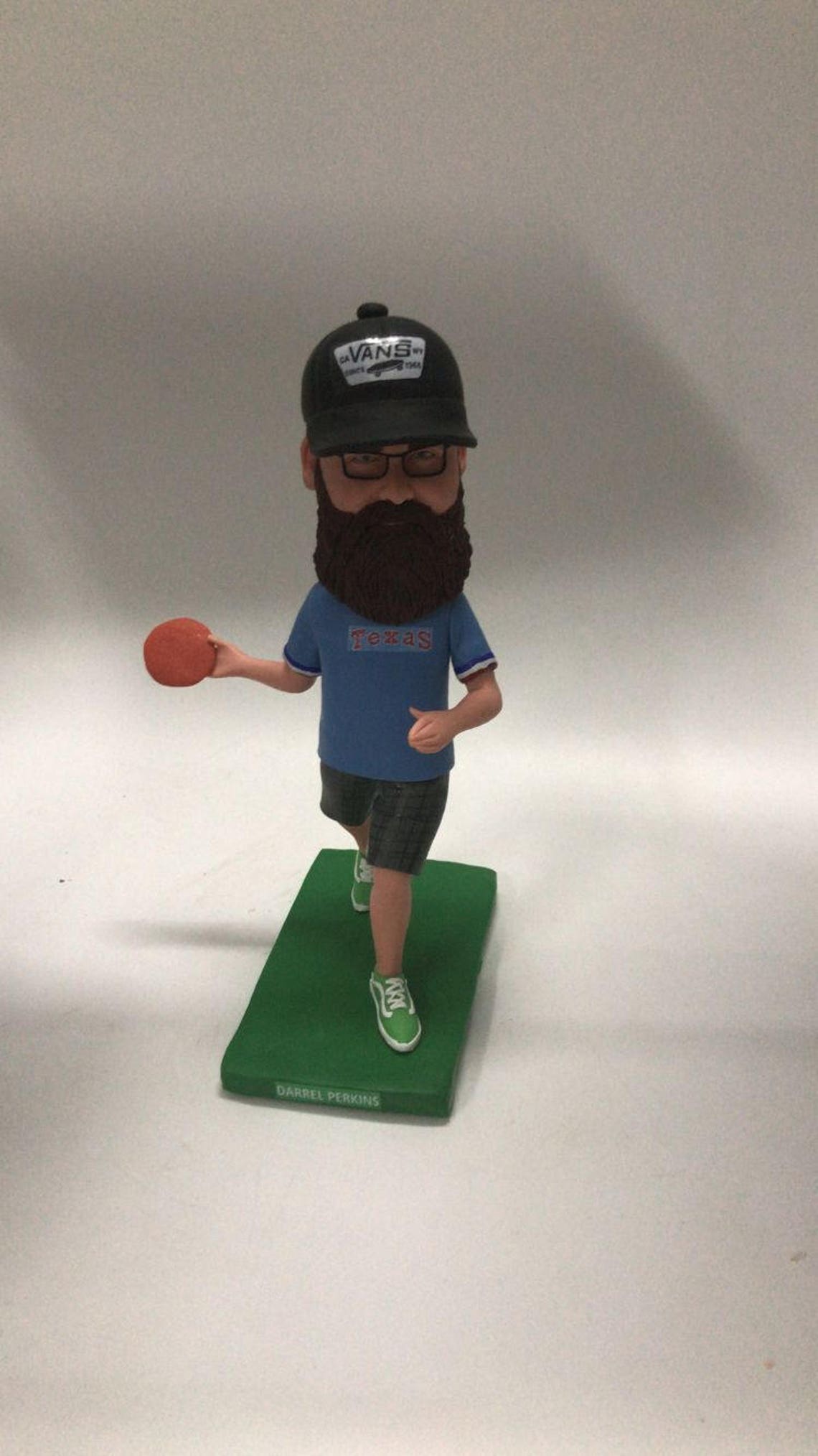 Disc Golf Personalized Gift Disc Golf Custom Bobble Head Etsy
