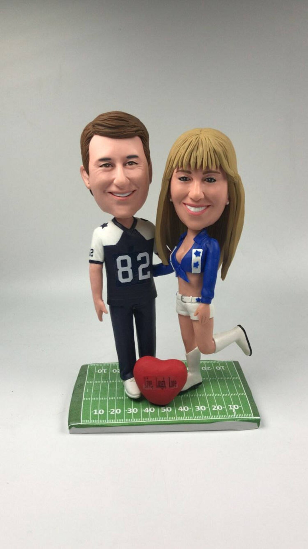 Custom Dallas Cowboys Bobble Head Personalized Cowboys Cheerleader