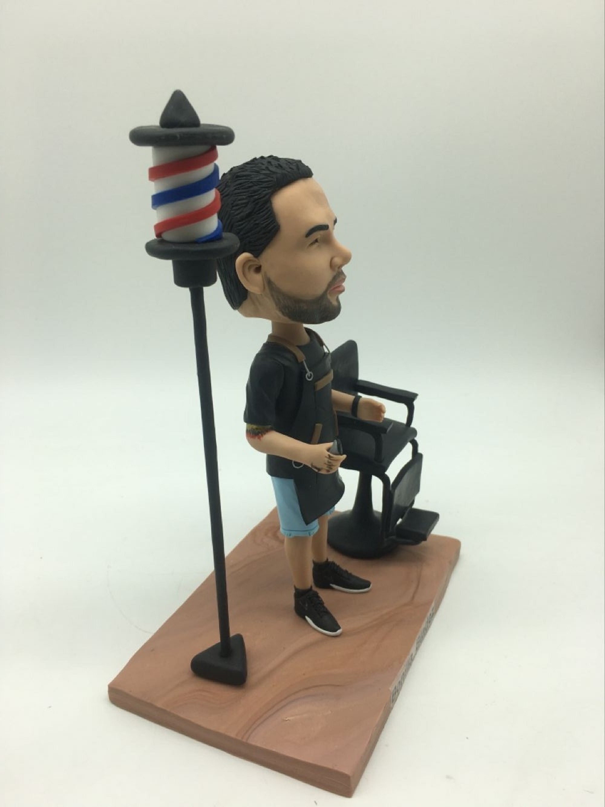 Barber Bobble Head Personalized Barber Gift Custom Barber Etsy