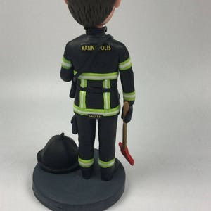 Firefighter Bobble Head Personalized Fireman Gift Firefighter - Etsy