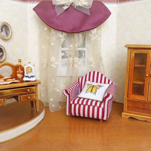 Blythe Toys, miniatures de maison de poupée, meubles de maison de poupée, armoire, commode, fauteuil, ...., échelle 1:2 peinte à la main selon l'ancien