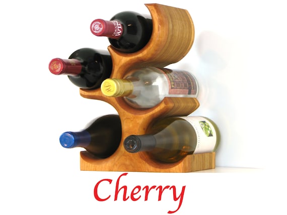 Tabletop wine bottle rack sale