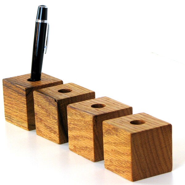 Rustic Pencil Holder Etsy