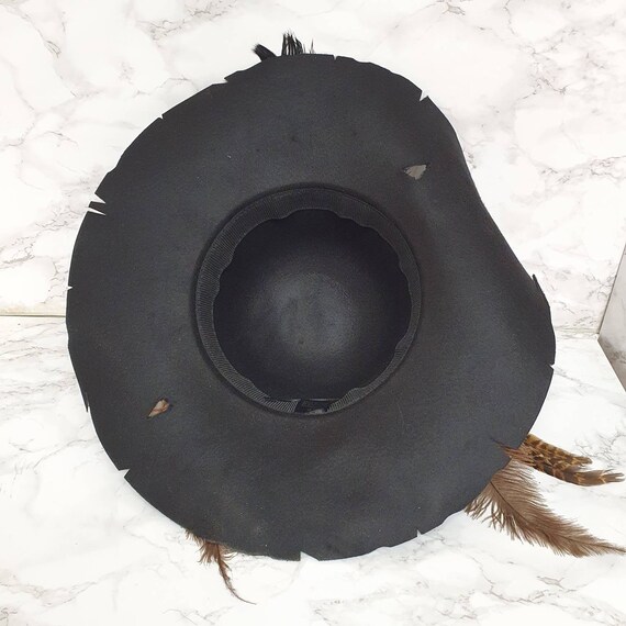 Fatto a mano Captain Barbossa Wide Black Cosplay Pirate Hat | Etsy Italia