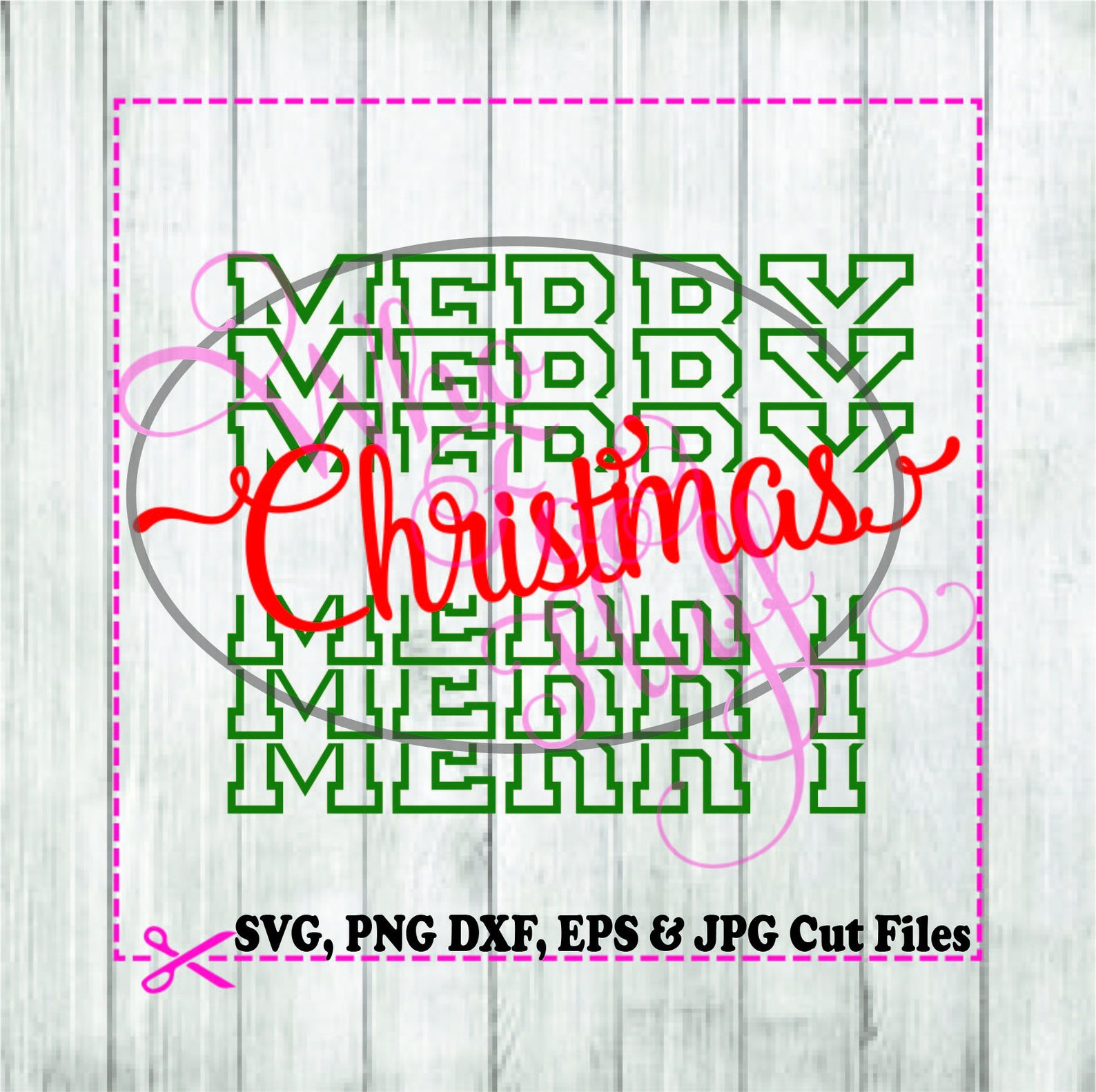 Merry Christmas Cut Out Letters Svg Png Jpg Dxf Eps Cutting | Etsy