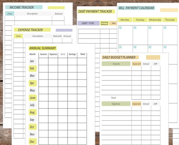 budget planner filofax personal budget budget planner etsy