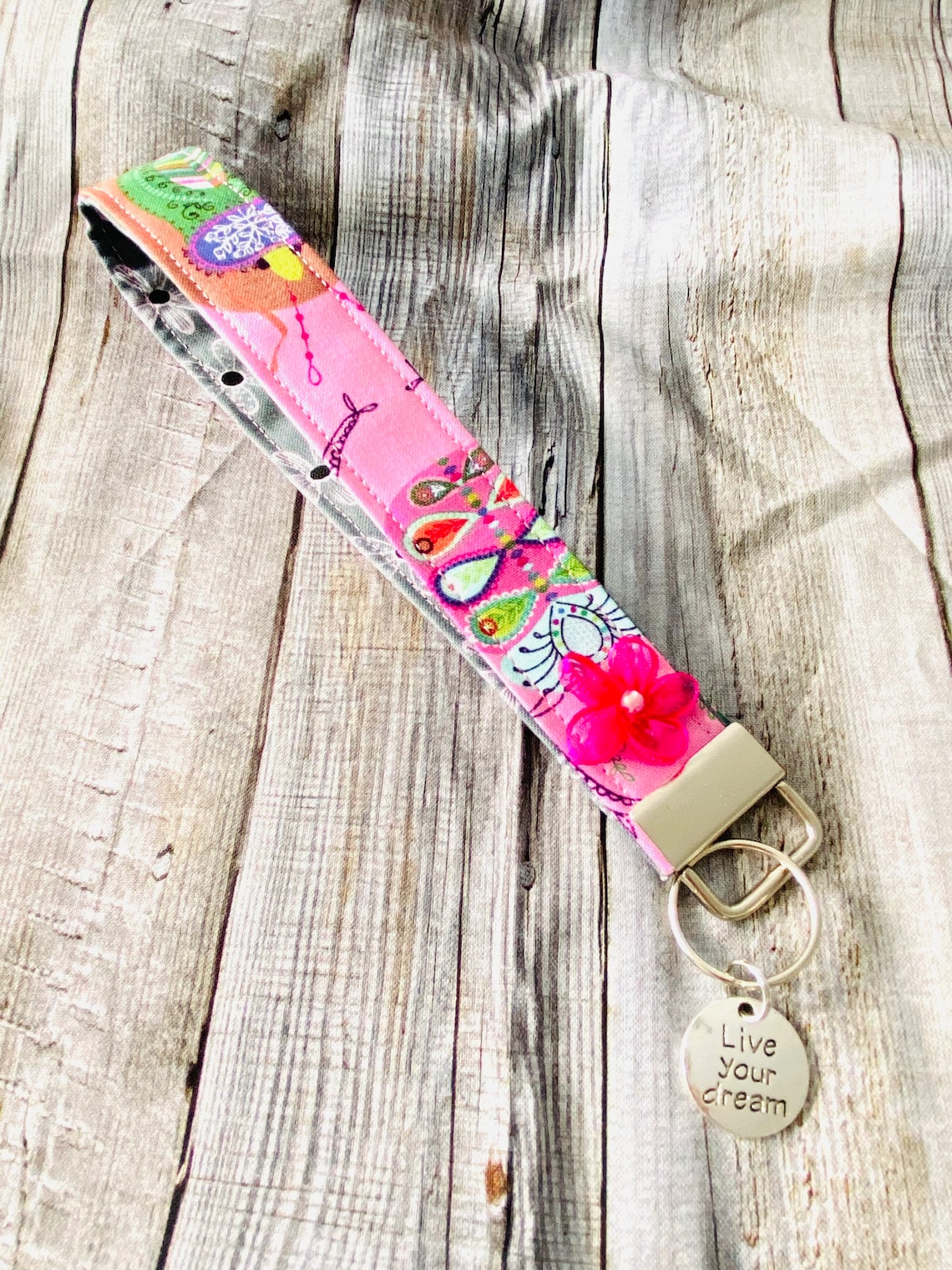 Key Wristlet/ Key Fob Etsy