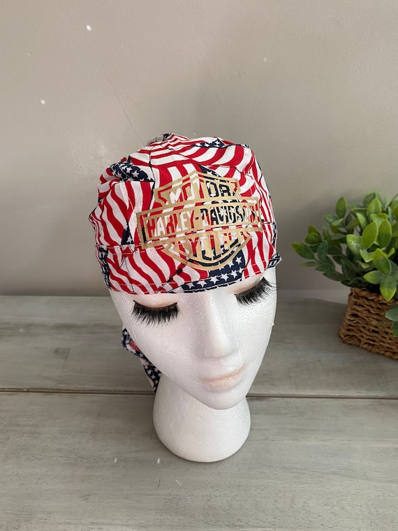Harley Davidson Motorcycles Head wrap Etsy