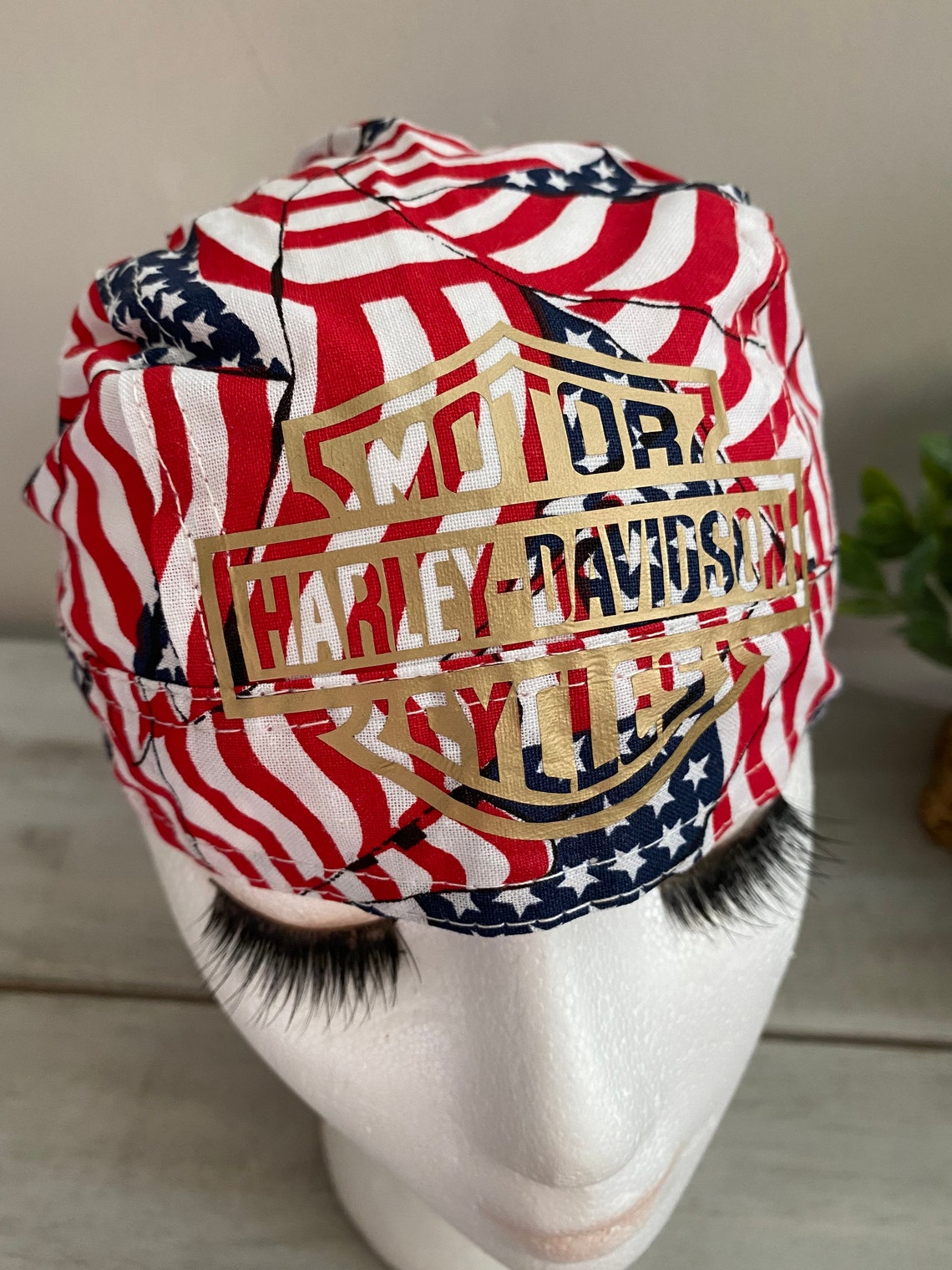 Harley Davidson Motorcycles Head wrap | Etsy