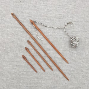 Weaving Needle for Tapestry, Nalbinding, Toothbrush Rug Weaving image 1