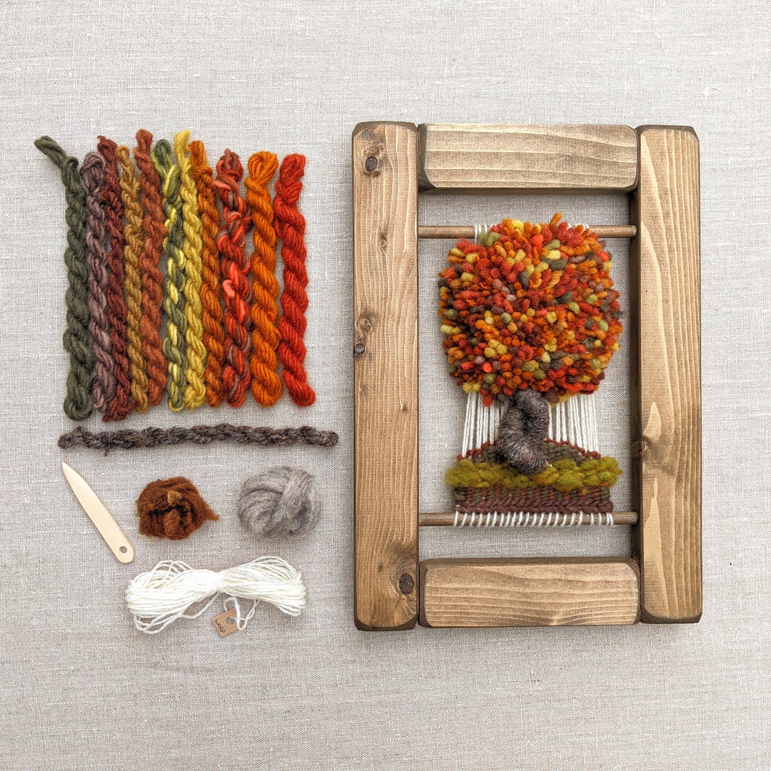 Beginner’s Weaving Kit – The Crafty Kit Company