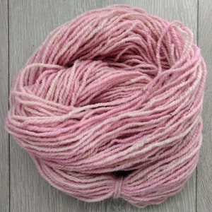 Natural Dye Yarn for Weaving, Warp & Weft Pale Pink