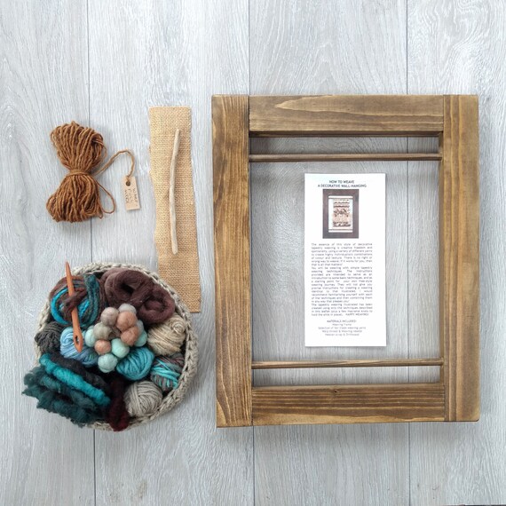 Learn To Weave Woven Wallhanging Large Weaving Loom Kit