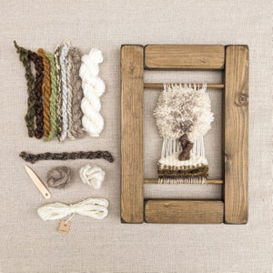 Weaving Kit, Craft Kit, Learn to Weave a Wall Hanging image 4