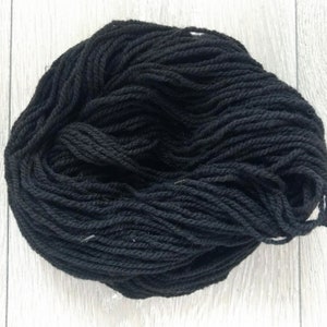 Natural Dye Yarn for Weaving, Warp & Weft Black