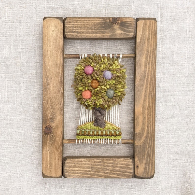 Weaving Kit, Craft Kit, Learn to Weave a Wall Hanging image 9