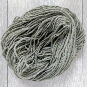 Natural Dye Yarn for Weaving, Warp & Weft Light Sage