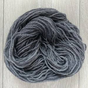 Natural Dye Yarn for Weaving, Warp & Weft Blue Grey