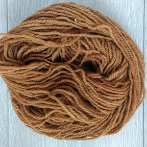 Natural Dye Yarn for Weaving, Warp & Weft Rust