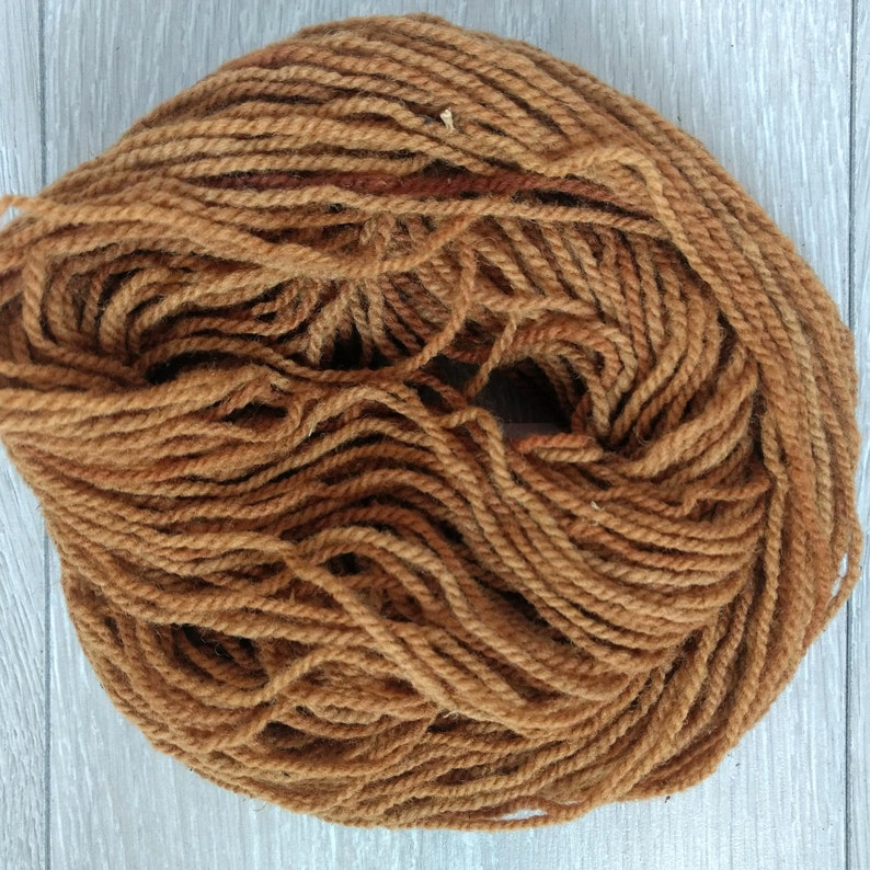 Natural Dye Yarn for Weaving, Warp & Weft Rust