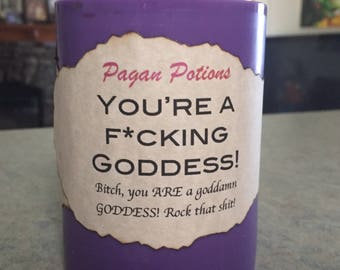 Goddess candle