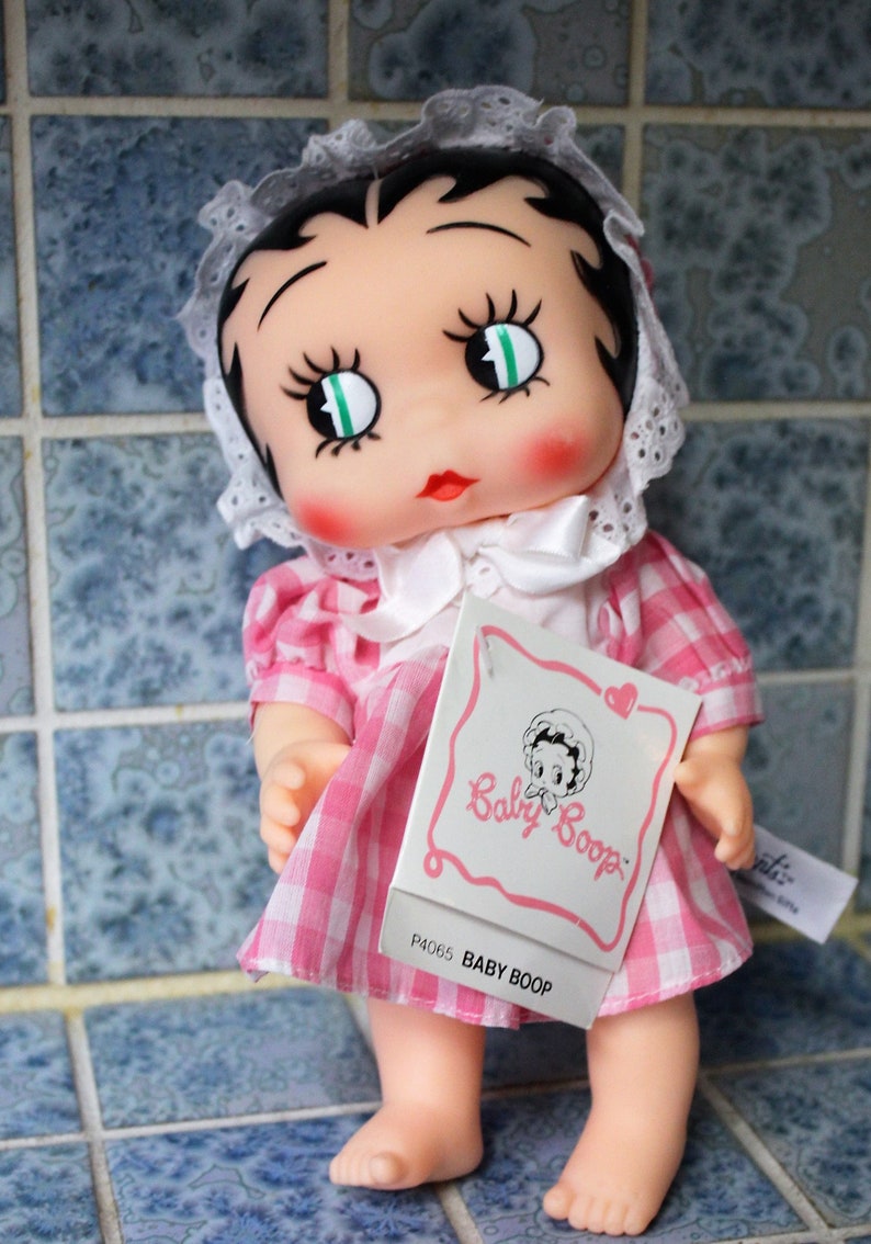 BABY BETTY BOOP 1987 vintage rubber doll toy figure vtg mcm | Etsy