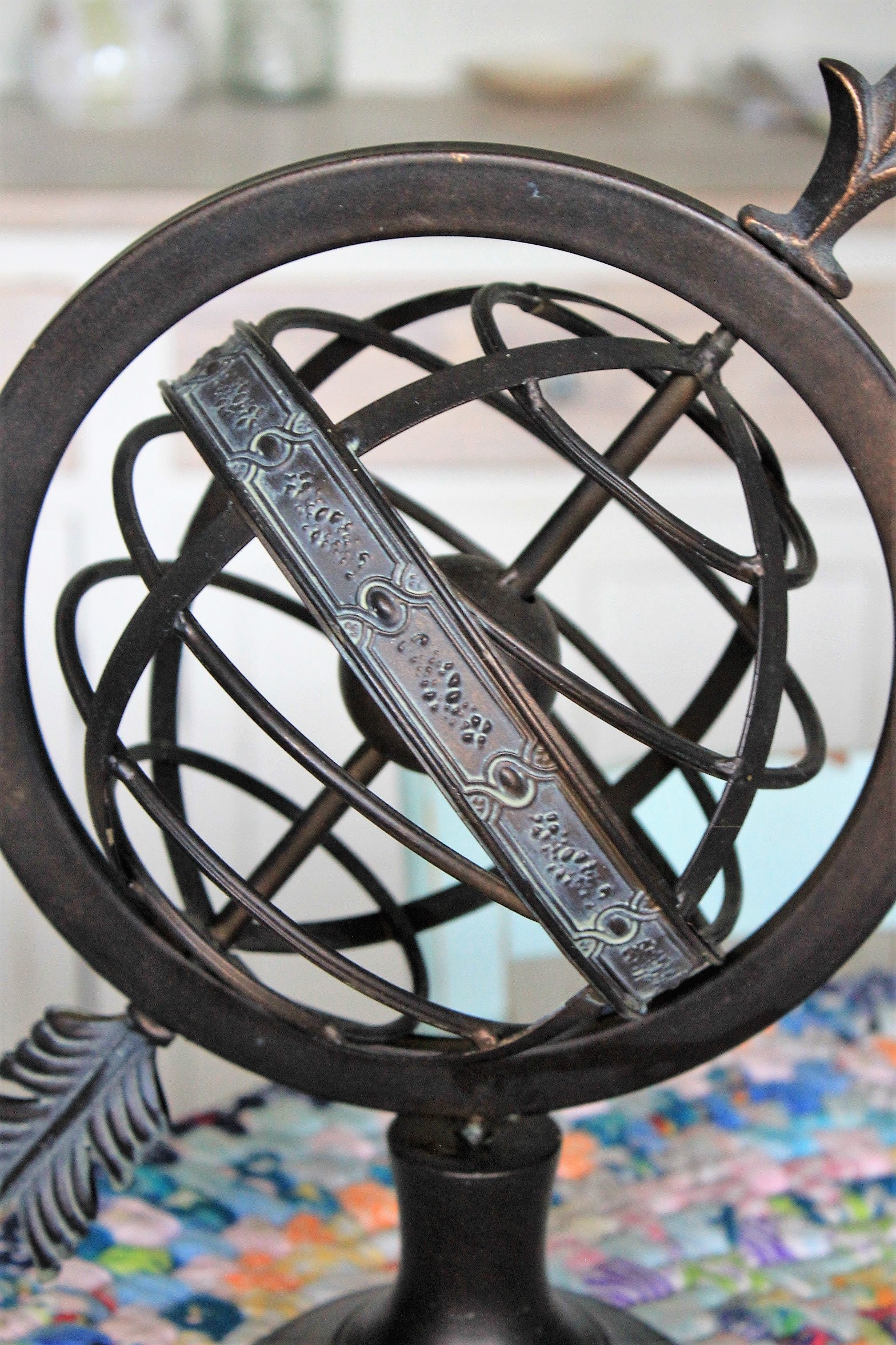 15 Brass Armillary Sphere with Arrow Nautical Maritime Astrolabe Globe