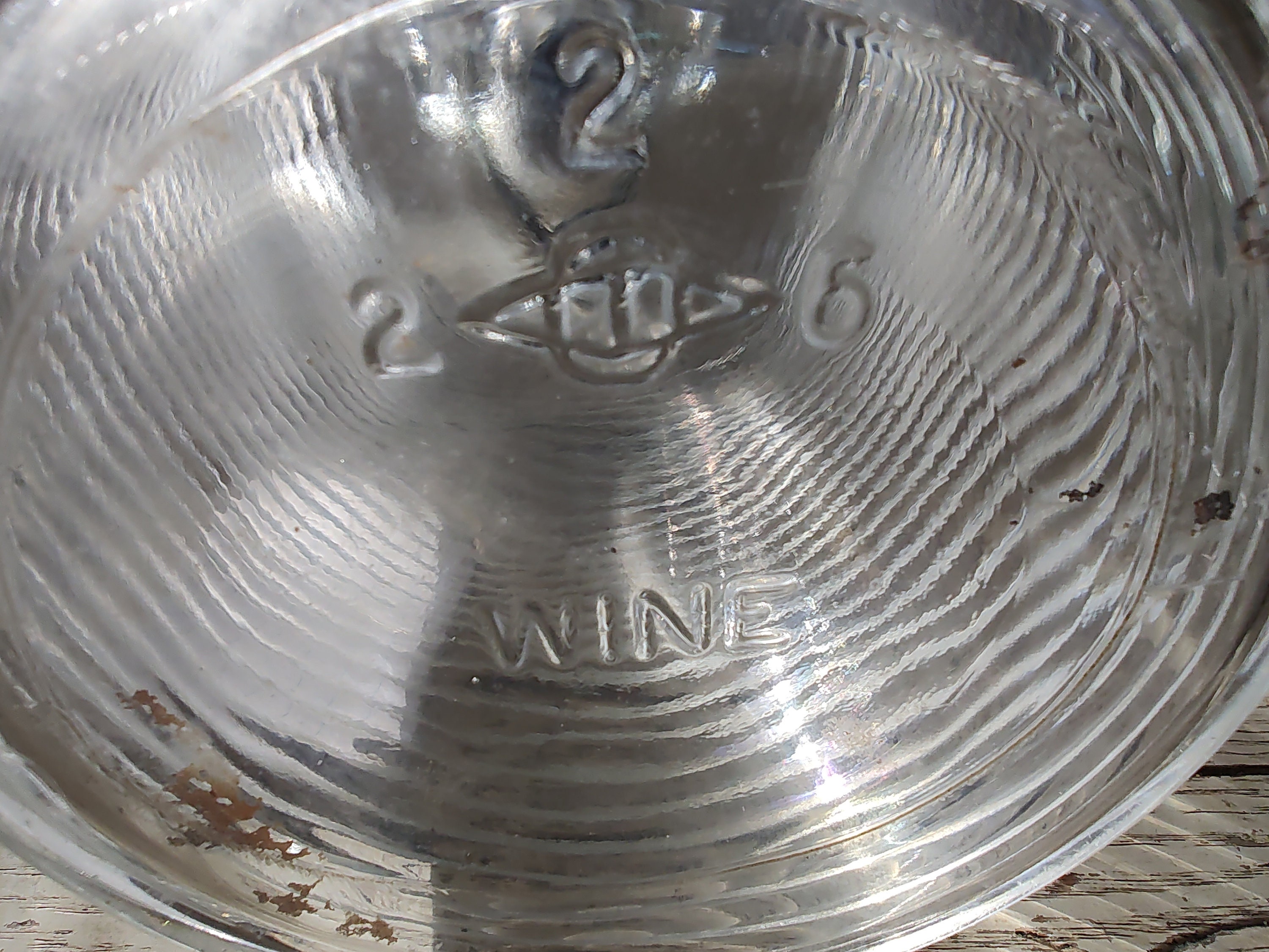VINTAGE OWENS-ILLINOIS GLASS COMPANY GRAPE DECORATED PRESSED GLASS WIN –  in2retro