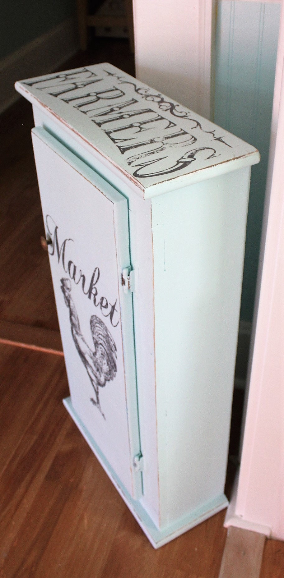 Rustic Jelly Aged Wooden Storage Shelf/ Antique wood