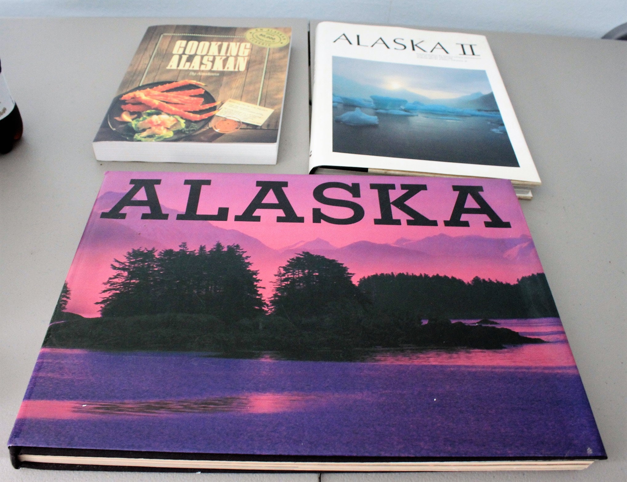 Lot of 6 great rare ALASKA books.