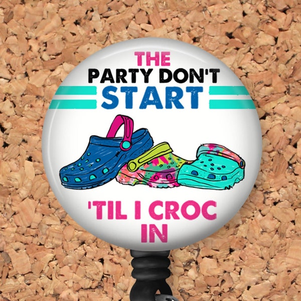 Croc Badge Etsy