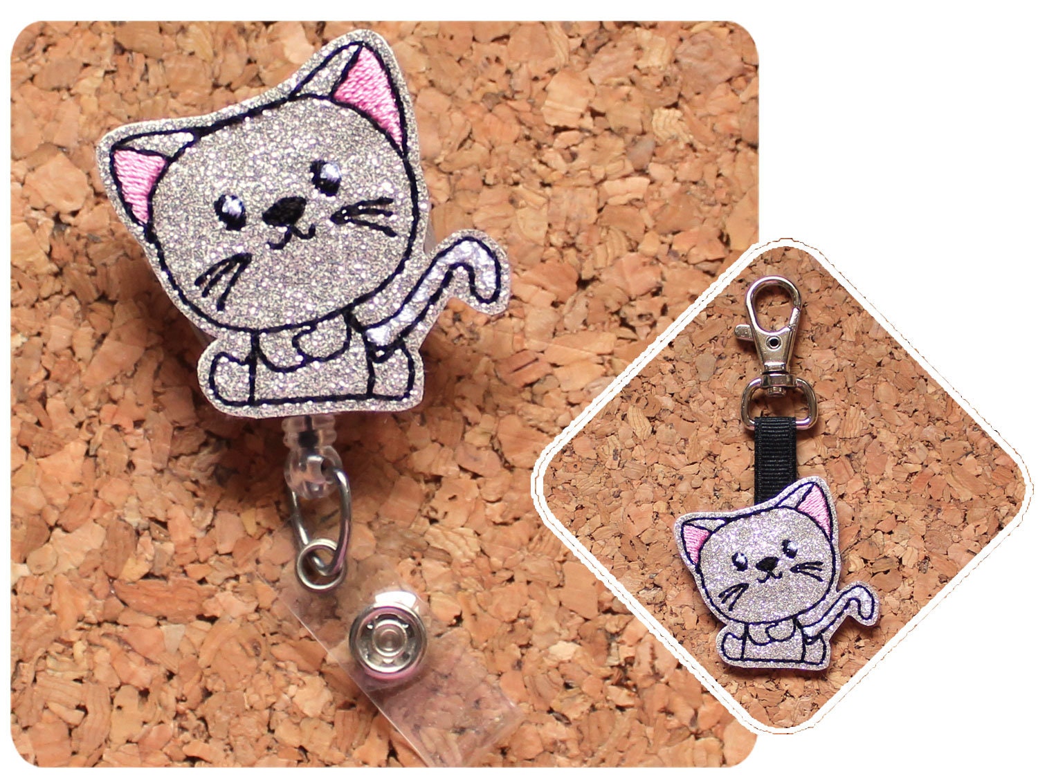 Cat ID Badge Reel Funny Nautical Cat Badge Holder Nurse Badge Clip Retractable Cat ID Badge Reel Funny Nautical Cat Badge Holder Nurse Badge Clip Retractable