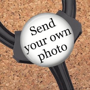 CUSTOM PHOTO Stethoscope ID Tag, Personalized with your own Photo,  Fits All Stethoscopes At The Yoke including Littmann Cardiology,