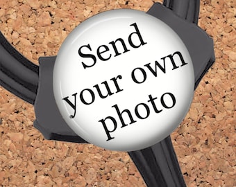 CUSTOM PHOTO Stethoscope ID Tag, Personalized with your own Photo,  Fits All Stethoscopes At The Yoke including Littmann Cardiology,