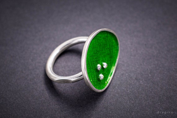 Green enamel ring clearance