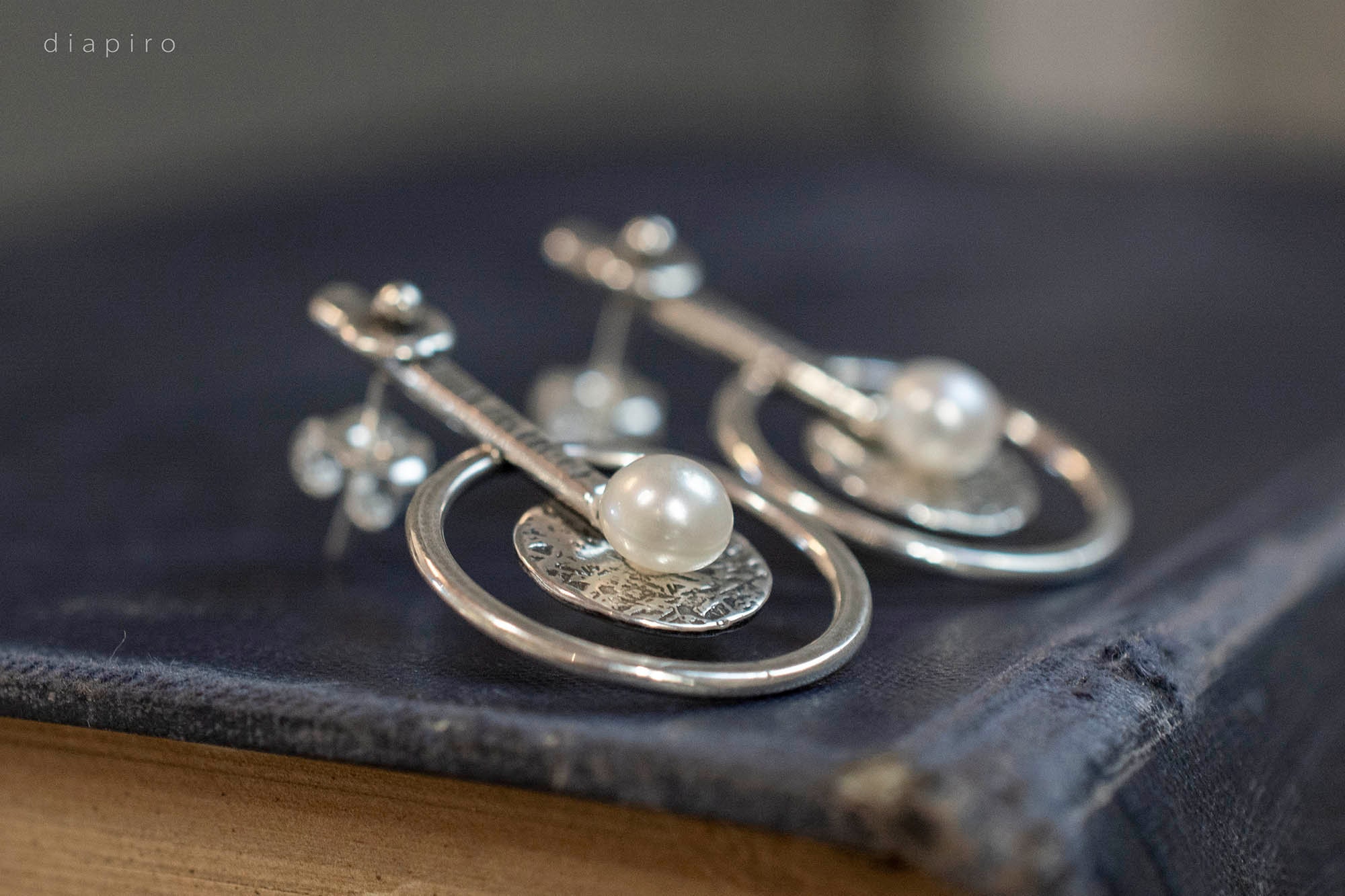 Still Waters Earrings - Gold/Silver main image 1