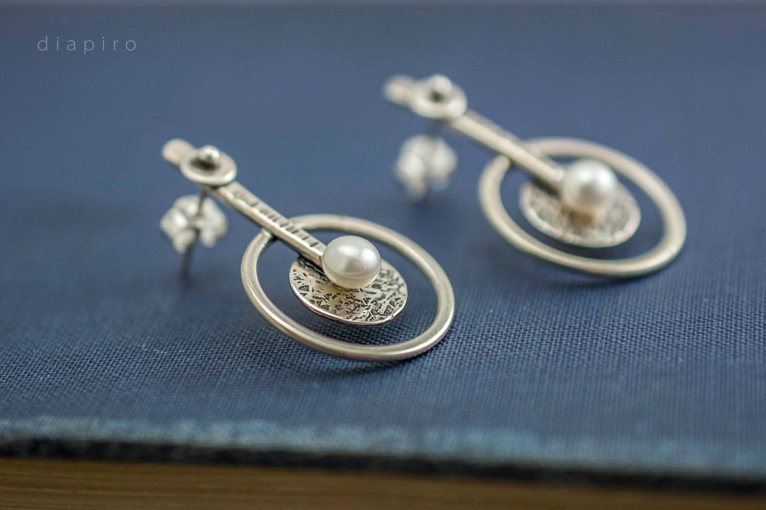 Still Waters Earrings - Gold/Silver main image 0