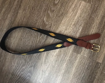 Tobacco leaf belt