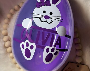 Easter Jumbo Eggs/ Personalized Easter Egg/ Easter Egg/ Easter Basket Filler/ Easter Egg Hunt/ Custom Easter Egg/ Easter Basket/Easter Bunny