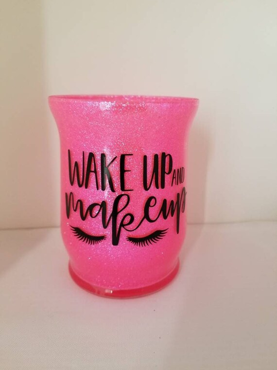 Makeup Brush Holder Brush Holder Glitter Brush Holder Etsy