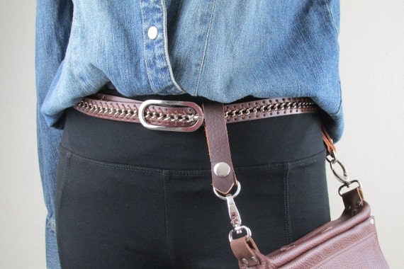 Belt loop deals purse ride bag