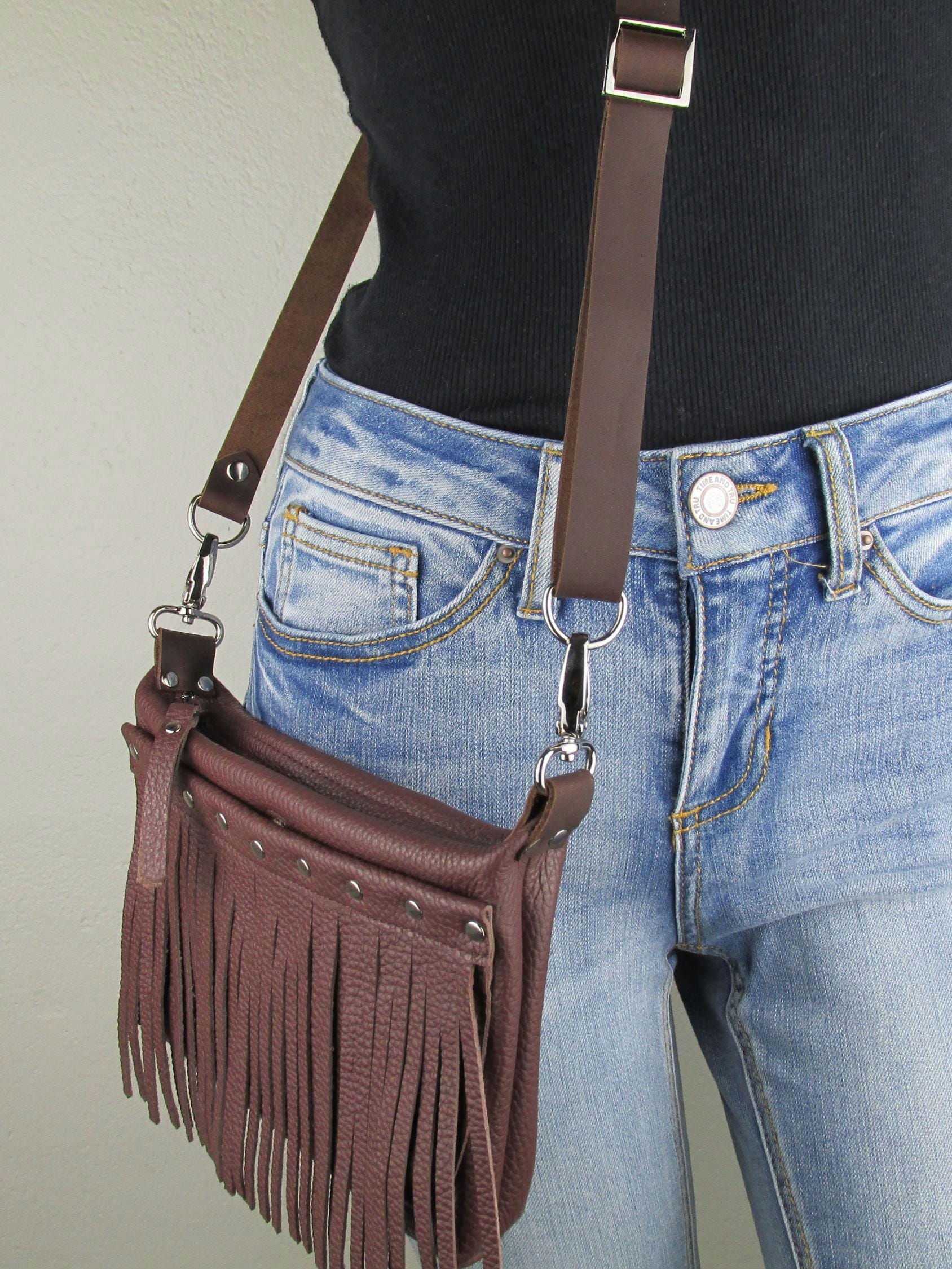 ★SCULPTOR★ Western Fanny Pack Pants Brown SC24A405BR Western Fanny Pack Pants Raw – Sculptor