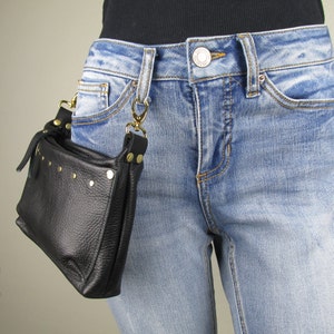 purse with belt loop