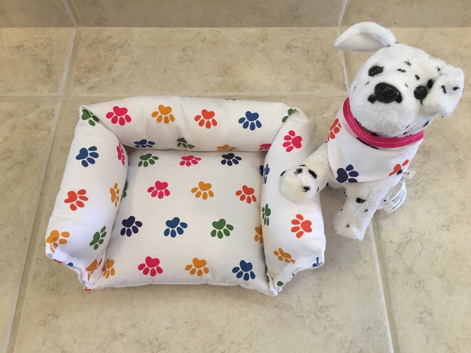 American girl pet bed dog bed 18 inch doll pet bed Etsy