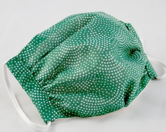 Mascherina “Akiko” lavabile, realizzata con doppio strato di cotone, nasello e tasca per filtro - UOMO