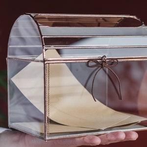 Porta biglietti di nozze Scatola di nozze personalizzata Decorazione di nozze Petto per biglietti Biglietti di nozze Scatola di biglietti di nozze vintage Matrimonio rustico