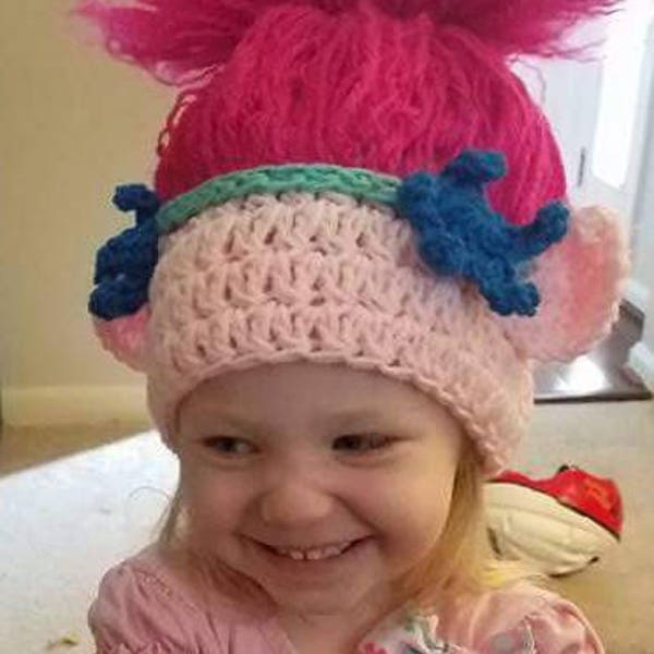 Crochet Troll Hat Etsy