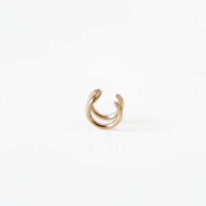 Ear cuff, gold-filled or sterling silver · Fake piercing