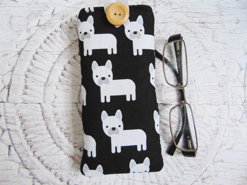 french bulldog glasses case