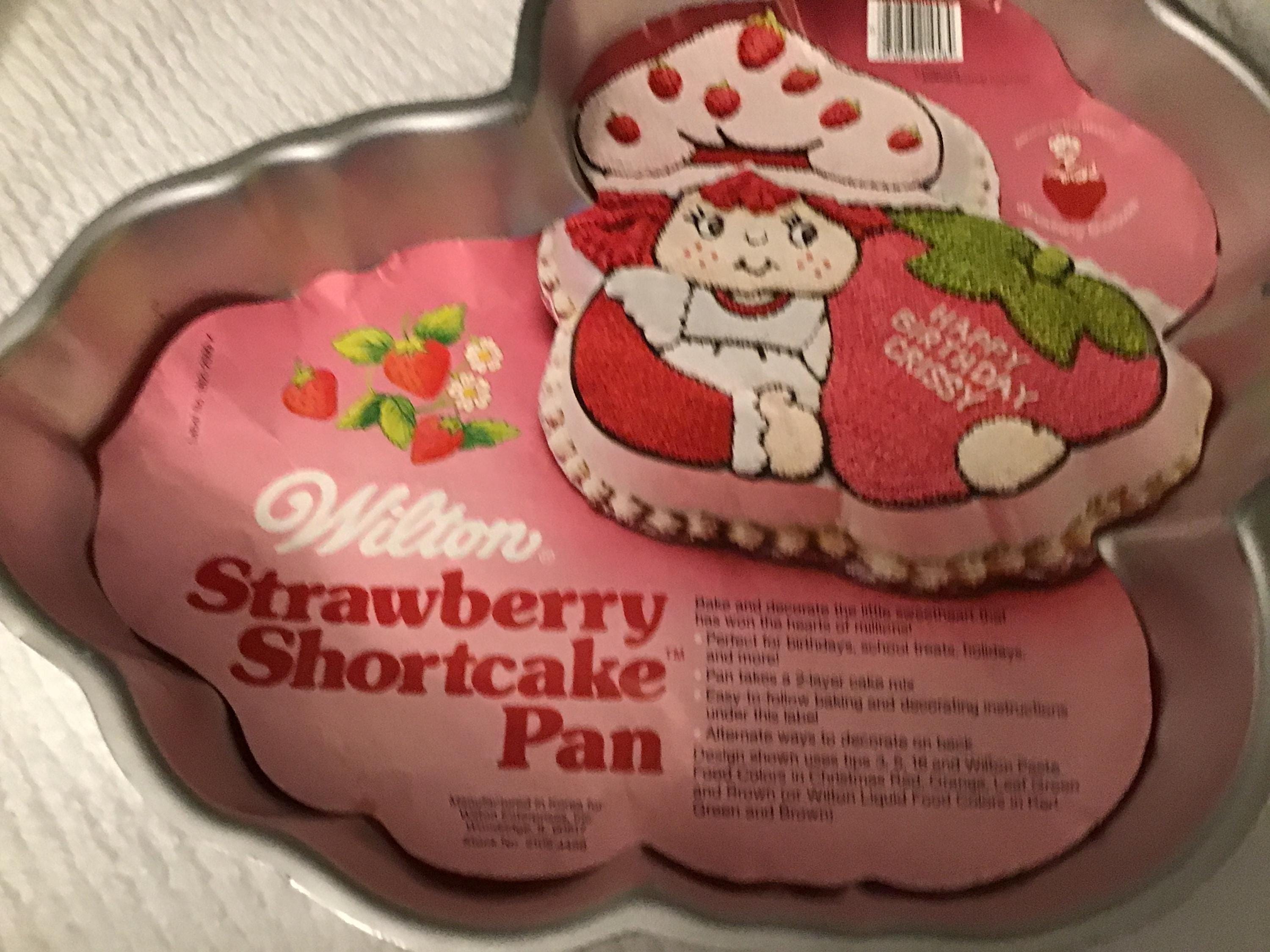 Cake Decorating Wilton Pie Pan Wilton 1981 Strawberry Shortcake